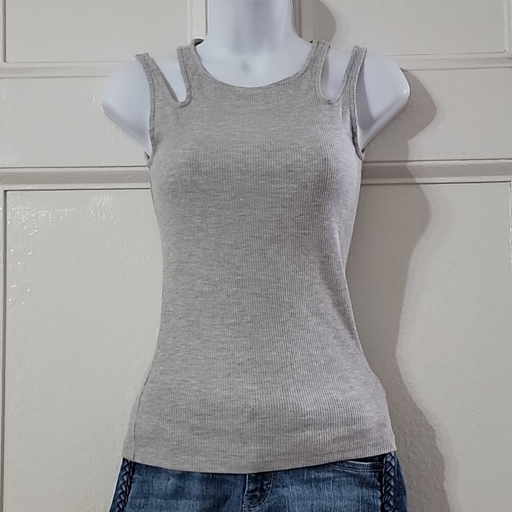 Women's Grey Tank Top Aeropostale Sz XS